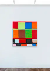 Stanley Whitney, N. O. 9th Ward, 2007, Oil on canvas