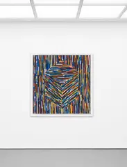 Sol LeWitt, Cube (A), 1994, Gouache on firm wove paper