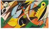 Ernst Wilhelm Nay, Persisches Gedicht, 1949, Oil on canvas