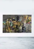 Karin Kneffel, Ohne Titel, 2016, Oil on canvas