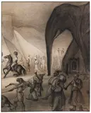 Alfred Kubin, Orientalische Phantasie (Türkischer Heerbann)