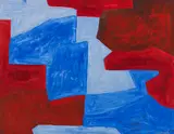 Serge Poliakoff, Composition abstraite, 1964, Gouache