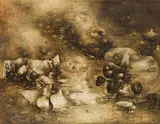 Richard Oelze, Gamen II