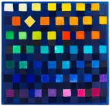 Heinz Mack, Palette des Malers, 1999, Acryl und Öl auf Leinwand