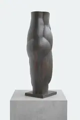 Joannis Avramidis, Halbtorso, 1962, Bronze with red-brown patina
