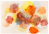 Ernst Wilhelm Nay, Ohne Titel, 1956, Aquarell auf leicht genarbtem Velin