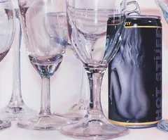 Emil Herker, Die Mathematikprofessorin, 2020, Acrylic on canvas