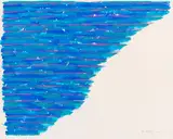 Piero Dorazio, Ohne Titel, 1985, Gouache