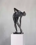 Wilhelm Lehmbruck, Badendes Mädchen (Kleinere Version)