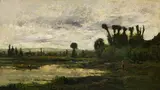 Charles-François Daubigny, Bords de l'Oise, Temps d´Orage