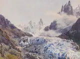 Edward Theodore Compton, Glacier des Bois, Chamonix