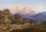 Edward Theodore Compton, Hoher Göll, Berchtesgaden
