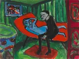 Erich Heckel, Kinder, 1909/10, Oil on canvas