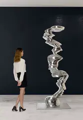 Tony Cragg, Point of View, 2008, stainless steel