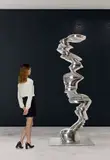 Tony Cragg, Point of View, 2008, stainless steel
