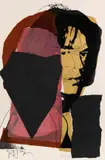 Mick Jagger by Andy Warhol, 1975, Silkscreen in colors, sold Jun 2022