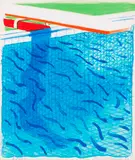 David Hockney, Paper Pools, 1980, Lithograph in colors