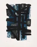 Pierre Soulages, Eau-forte I, 1952, etching and acquatinta