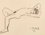 Karl Schmidt-Rottluff, Liegender Akt
