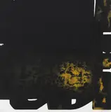 Pierre Soulages, Eau-forte XXII, 1973, Etching in colors