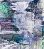 Matthias Meyer, Wasserfall, 2007, Oil on canvas