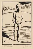 Ernst Ludwig Kirchner, Badender Junge