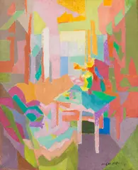 Jacques Villon, La Baie du Petit Salon, 1943, Oil on canvas