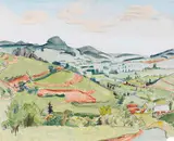 Erich Heckel, Rhönlandschaft