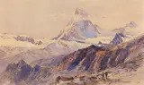 Edward Theodore Compton, Das Matterhorn von der Triftkumme