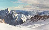 Edward Harrison Compton, Zugspitzplatt im Winter