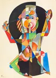 Thomas Ring, Kind, 1924, Gouache and pen