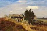 Eugen Bracht, Hünengrab in der Heide