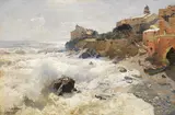 Gustav Schönleber, Quinto al Mare (Genua)