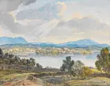 Wilhelm von Kobell, Blick über den Staffelsee