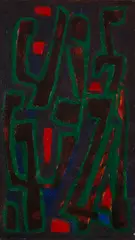 Alfred Manessier, Sentier en hiver, 1949, Oil on canvas