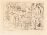 Pablo Picasso, La Magie Quotidienne, 1968, Radierung auf Velin
