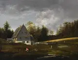 Johann Christian Klengel, Mühle im Plauenschen Grund bei Dresden