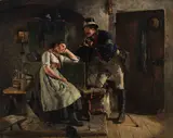Hugo Kauffmann, Postillion und schlafendes Mädel