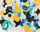 Ernst Wilhelm Nay, In freien Rhythmen, 1957, Oil on canvas