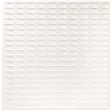 Jan Schoonhoven, R 70-22, 1970, Relief. Pigment and papier mâché on p
