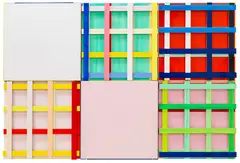 LILOLA by Imi Knoebel, 2002, Acrylic on aluminum, sold Dec 2021