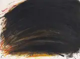 Arnulf Rainer, Ohne Titel, 1959, Oil crayon. Oil and color oil chalks on canvas