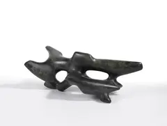 Organische Form by Karl Hartung, 1949, Bronze with greenish brown patina, sold Dec 2021