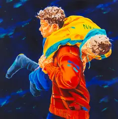 Norbert Bisky, Trek, 2016, Oil on canvas