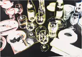 After the party by Andy Warhol, 1979, Silkscreen in colors, sold Dec 2021