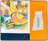 Martin Kippenberger, Copa und Ipa, 1986, Collage. Terry cloth, cloth, plastic foil, shir...