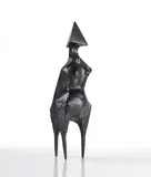 Lynn Chadwick, Girl V, 1971, Bronze with black-brown patina