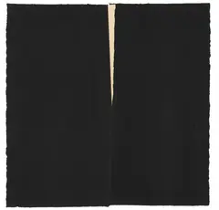 Esna by Richard Serra, 1991, Mixed media. Oil chalks and silkscreen (2 parts), sold Dec 2021