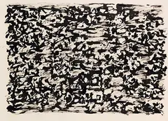 Henri Michaux, Peinture à l'encre de Chine, 1964/65, Brush and India ink drawing