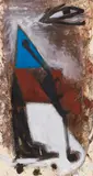 Markus Lüpertz, Das Auge Gottes, 1982, Oil on canvas